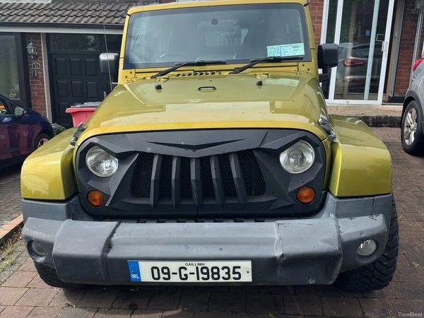 Jeep Wrangler SUV, Diesel, 2009, Green