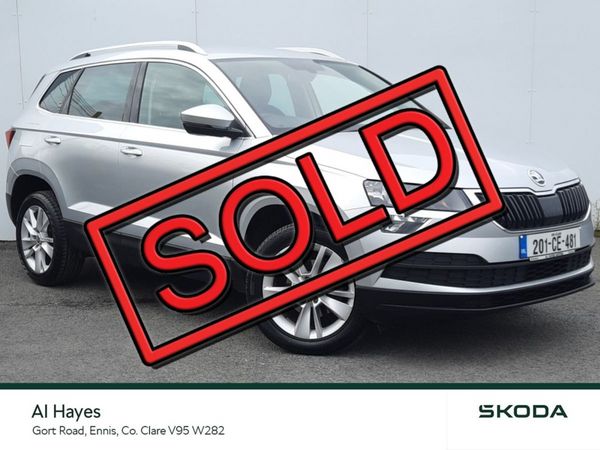 Skoda Karoq SUV, Diesel, 2020, Silver