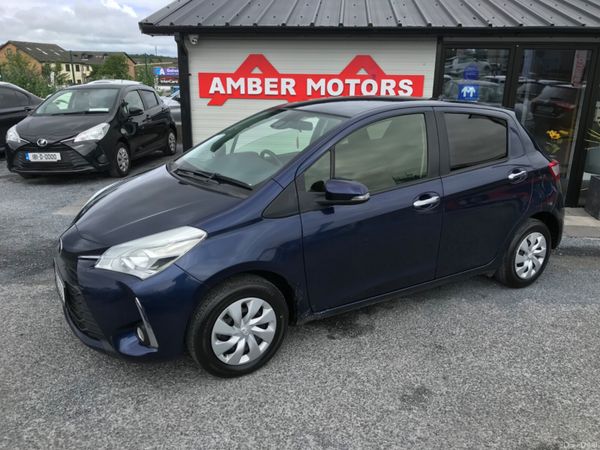 Toyota Vitz Hatchback, Petrol, 2019, Blue
