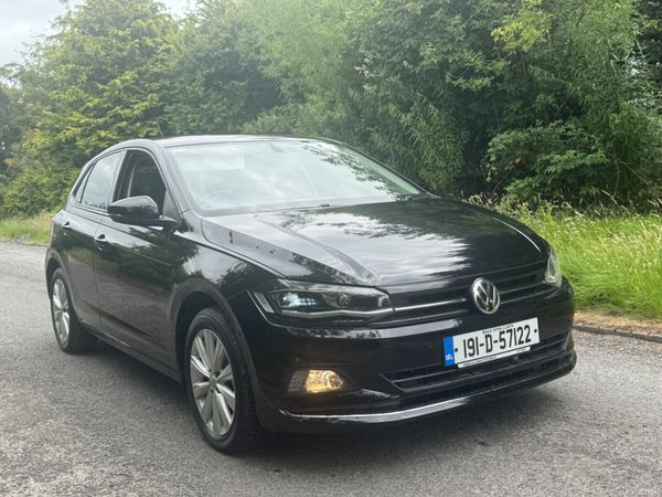 Volkswagen Polo Hatchback, Petrol, 2019, Black