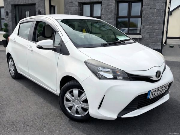 Toyota Vitz Hatchback, Petrol, 2014, White
