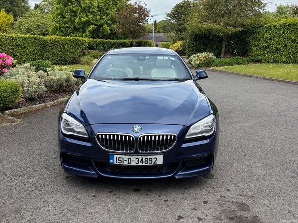 BMW 6-Series Saloon, Diesel, 2015, Blue