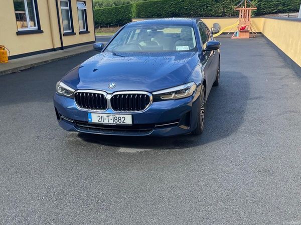 BMW 5-Series Saloon, Diesel, 2021, Blue