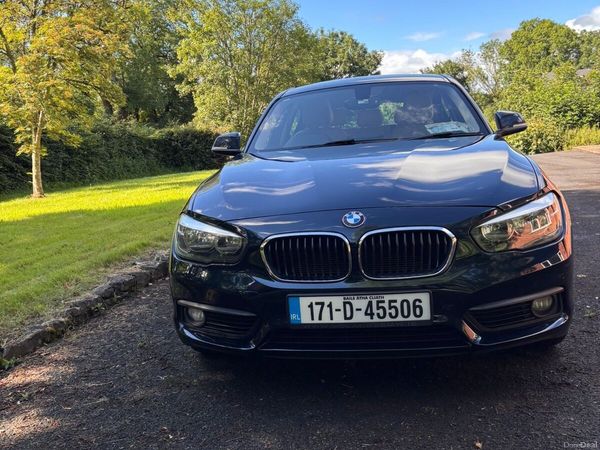 BMW 1-Series Hatchback, Diesel, 2017, Blue