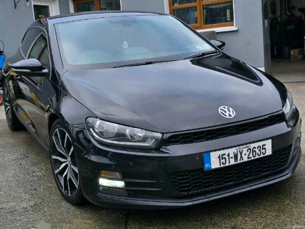 Volkswagen Scirocco Coupe, Diesel, 2015, Black