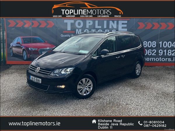 Volkswagen Sharan MPV, Petrol, 2014, Black