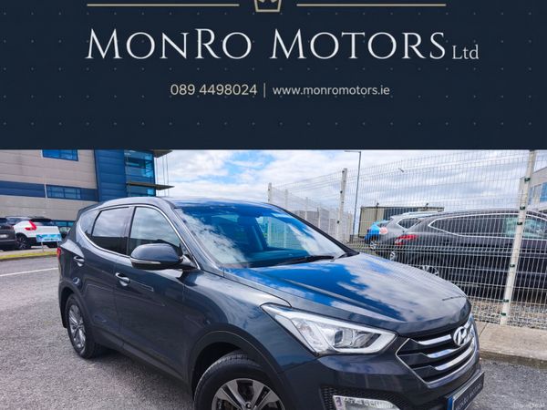 Hyundai Santa Fe SUV, Diesel, 2016, Blue