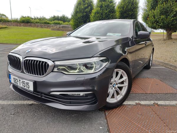 BMW 5-Series Saloon, Diesel, 2018, Black