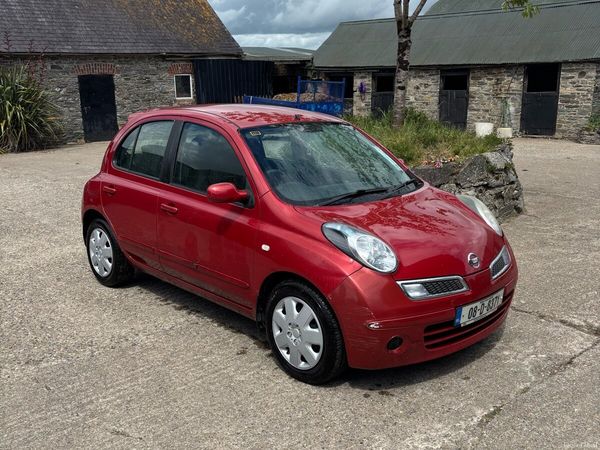 Nissan Micra Hatchback, Petrol, 2008, Red