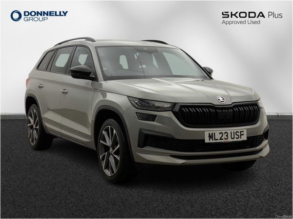 Skoda Kodiaq Estate, Petrol, 2023, Grey