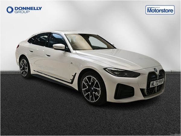 BMW i4 Hatchback, Electric, 2022, White