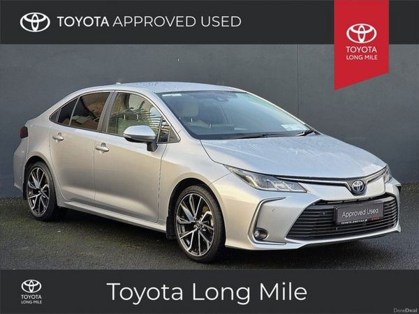 Toyota Corolla Saloon, Petrol Hybrid, 2021, Grey