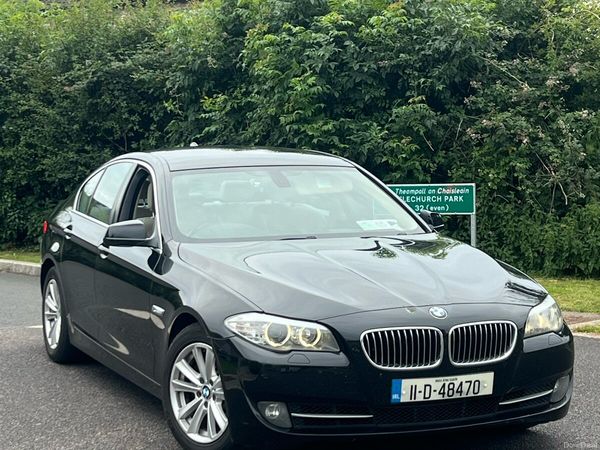 BMW 5-Series Saloon, Diesel, 2011, Black
