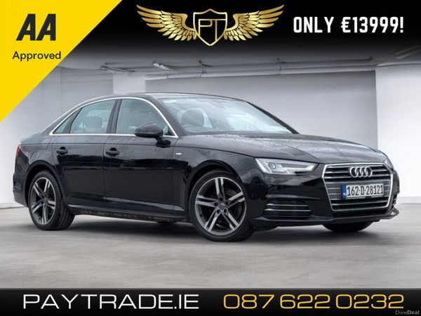 Audi A4 Saloon, Diesel, 2016, Black