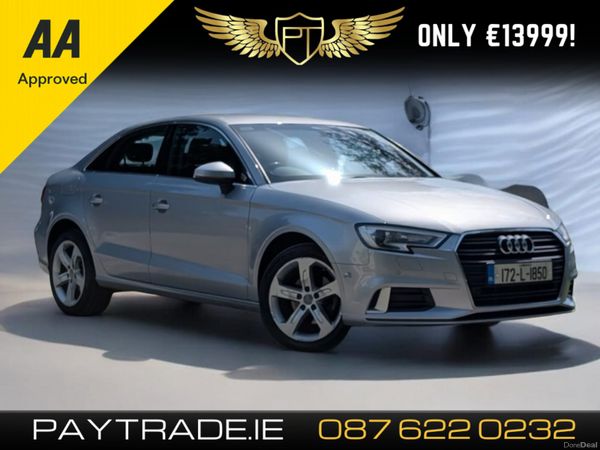 Audi A3 Saloon, Diesel, 2017, Silver