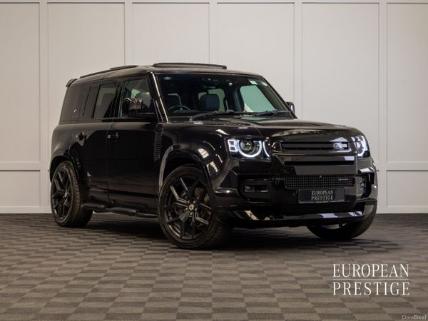Land Rover Defender SUV, Petrol Plug-in Hybrid, 2022, Black
