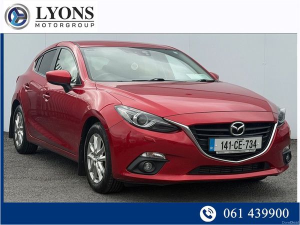 Mazda Mazda3 Hatchback, Diesel, 2014, Red
