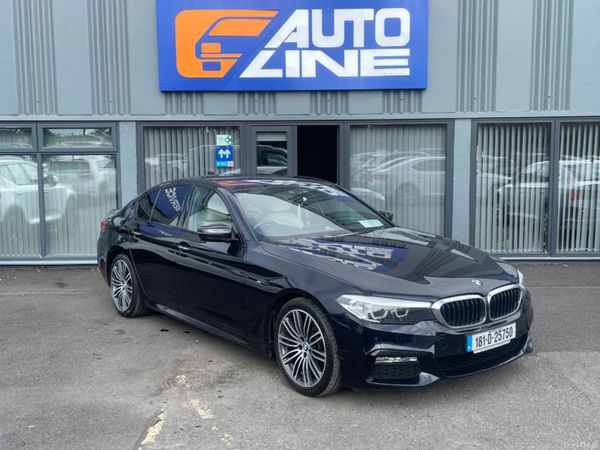 BMW 5-Series Saloon, Diesel, 2018, Black