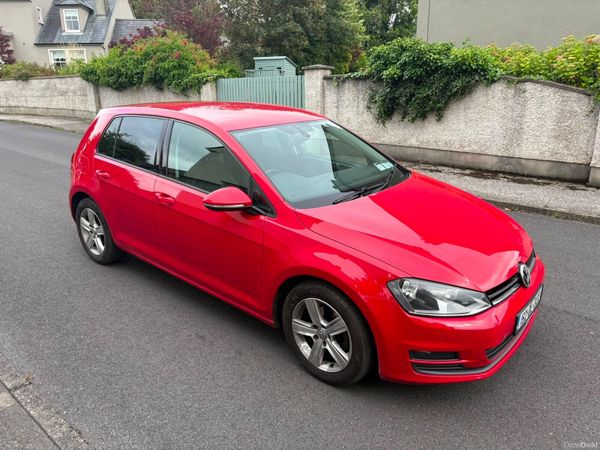 Volkswagen Golf Hatchback, Diesel, 2015, Red