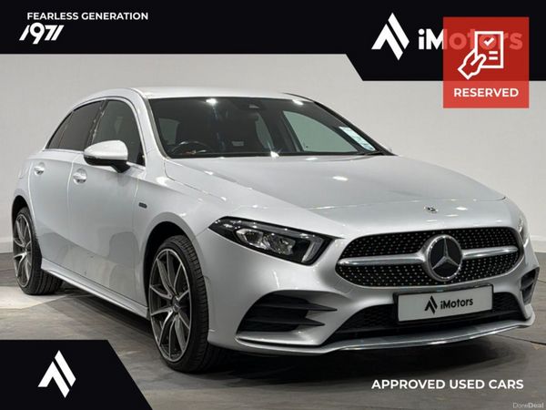 Mercedes-Benz A-Class Hatchback, Petrol Plug-in Hybrid, 2021, Silver