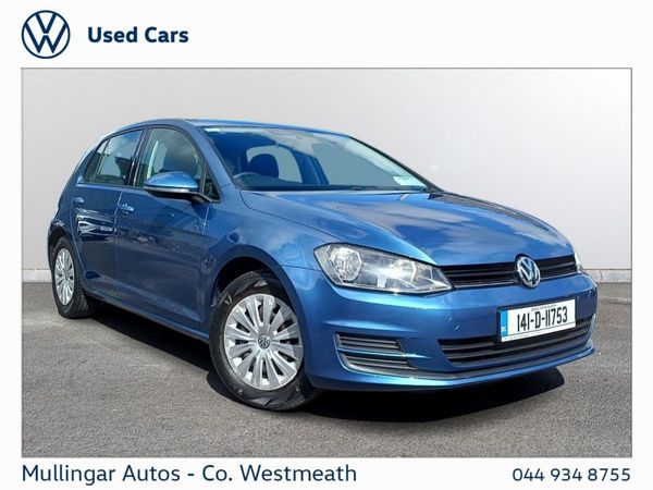 Volkswagen Golf Estate, Petrol, 2014, Blue