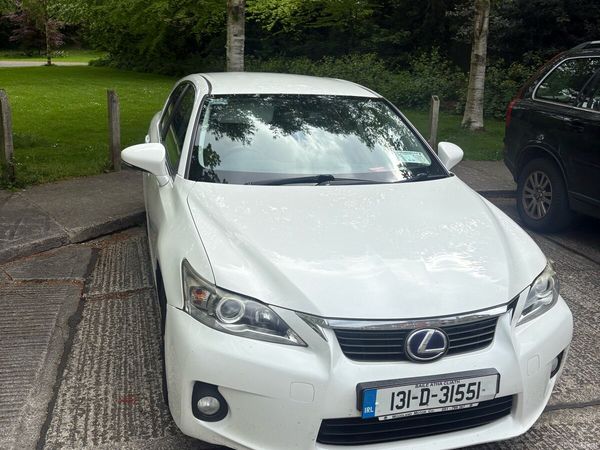 Lexus CT Hatchback, Petrol Hybrid, 2013, White