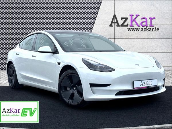 Tesla Model 3 Saloon, Electric, 2022, White