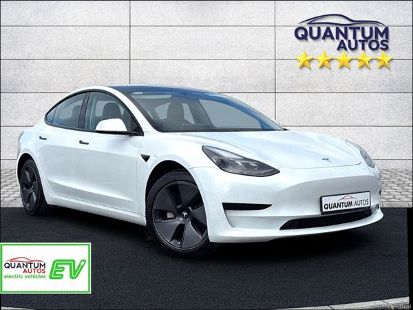 Tesla Model 3 Saloon, Electric, 2022, White