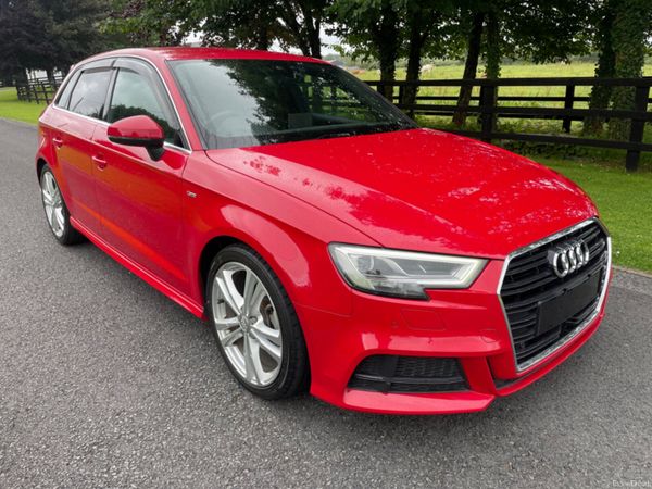 Audi A3 Hatchback, Petrol, 2018, Red