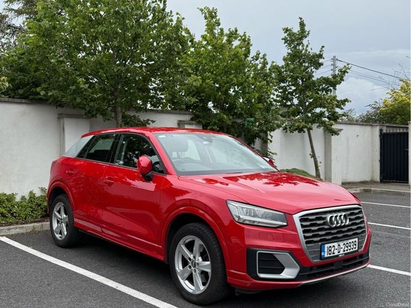 Audi Q2 SUV, Petrol, 2018, Red
