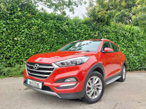 Hyundai Tucson SUV, Diesel, 2016, Red