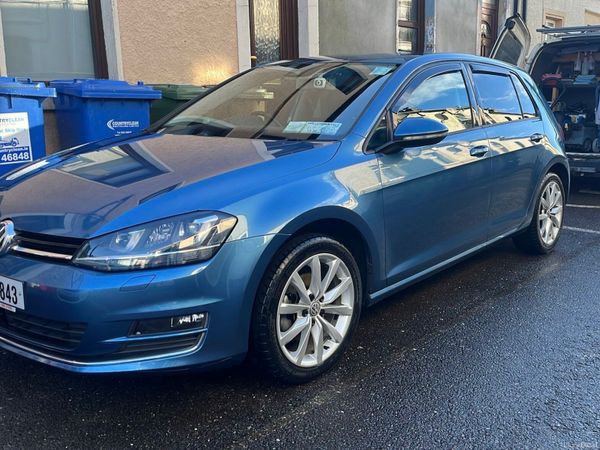 Volkswagen Golf Hatchback, Petrol, 2014, Blue