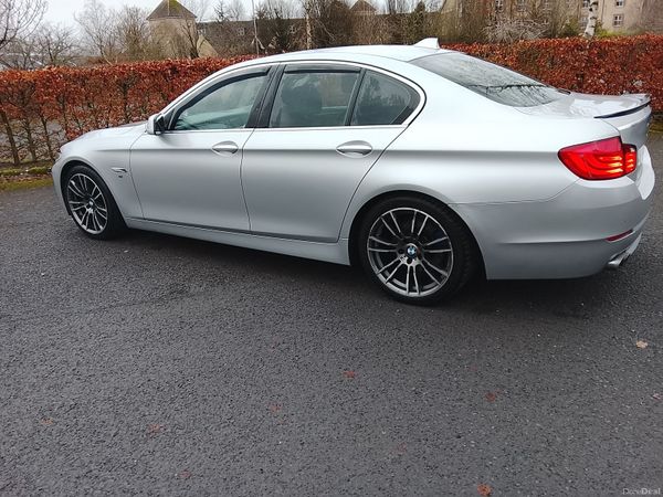 BMW 5-Series Saloon, Diesel, 2013, Silver