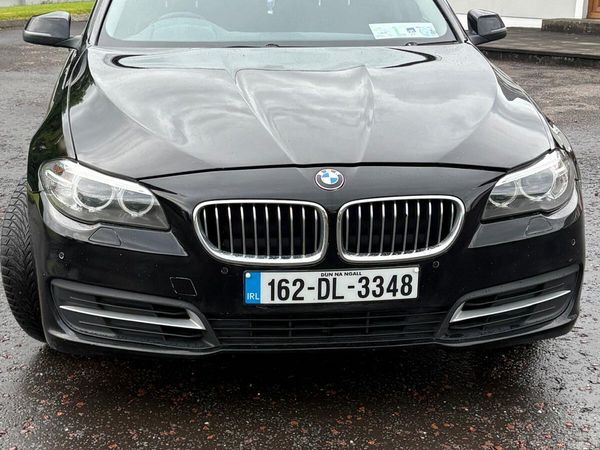 BMW 5-Series Saloon, Diesel, 2016, Black