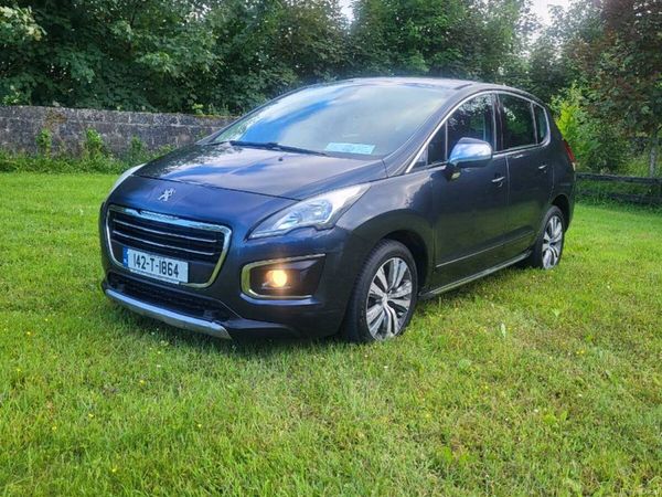 Peugeot 3008 SUV, Diesel, 2014, Blue