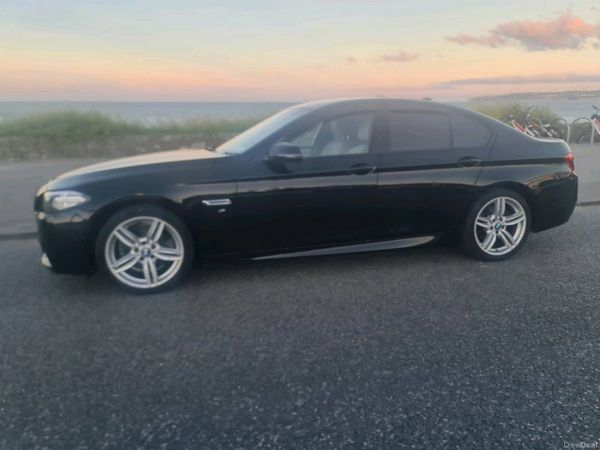 BMW 5-Series Saloon, Diesel, 2014, Black