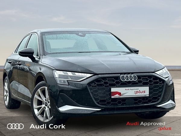Audi A3 Saloon, Petrol, 2025, Black