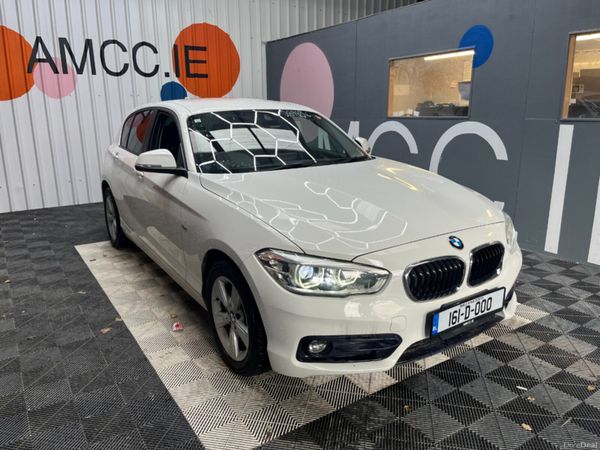 BMW 1-Series Hatchback, Diesel, 2016, White