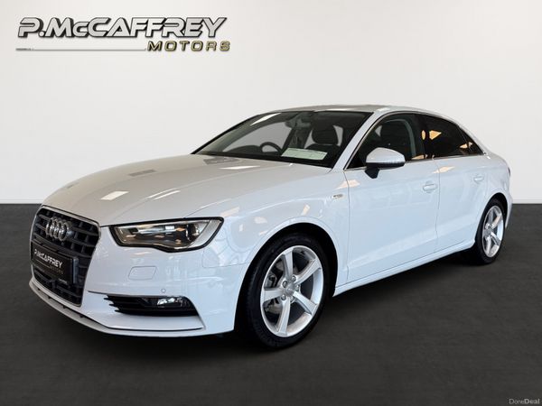 Audi A3 Saloon, Petrol, 2015, White