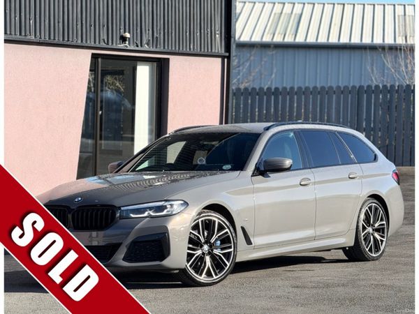 BMW 5-Series Estate, Diesel, 2022, Grey