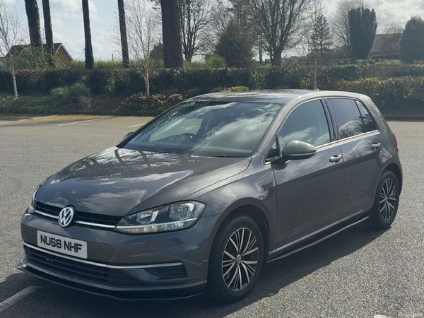 Volkswagen Golf Hatchback, Diesel, 2018, Grey
