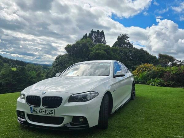 BMW 5-Series Saloon, Diesel, 2016, White