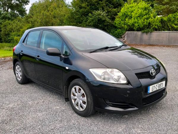 Toyota Auris Hatchback, Petrol, 2007, Black