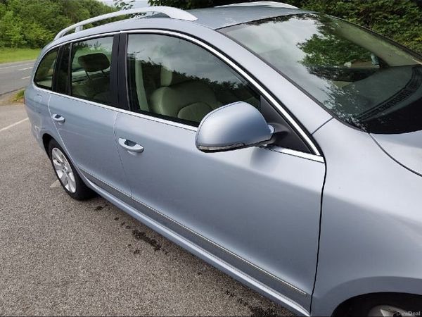 Skoda Superb Estate, Diesel, 2012, Blue