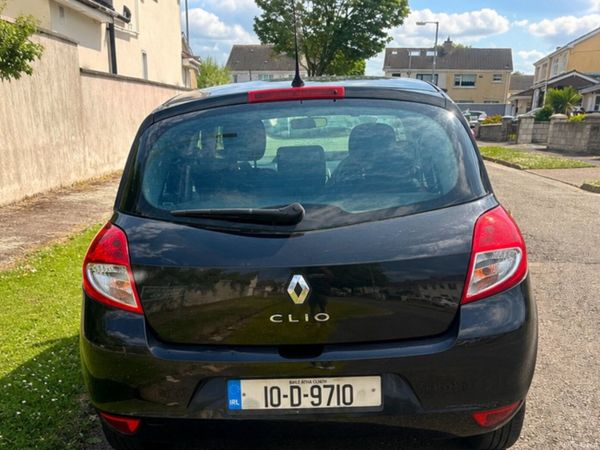 Renault Clio Hatchback, Ethanol Petrol, 2010, Black