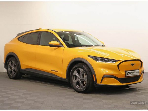 Ford Mustang SUV, Electric, 2023, Orange