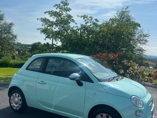 Fiat 500 Hatchback, Petrol, 2015, Green