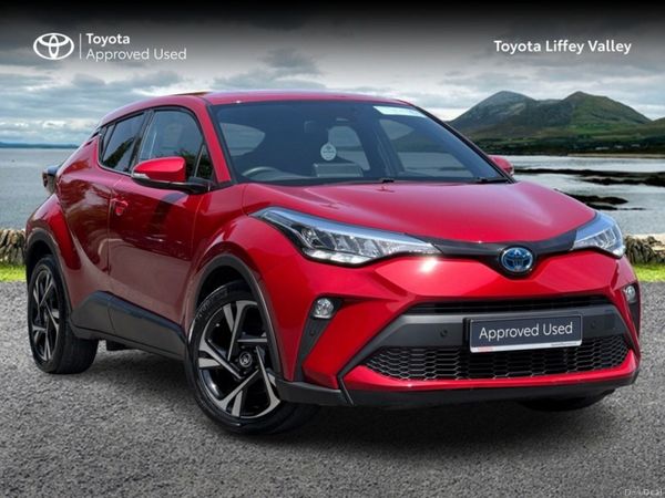 Toyota C-HR SUV, Petrol Hybrid, 2023, Red