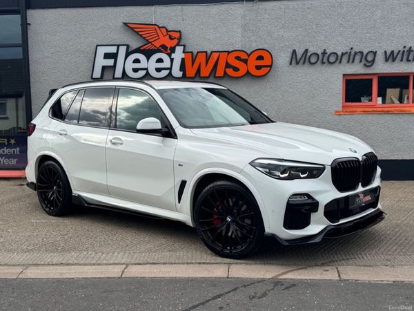 BMW X5 SUV, Diesel Hybrid, 2021, White