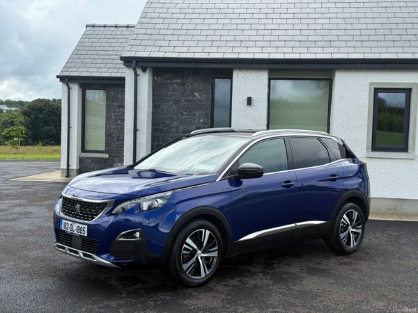 Peugeot 3008 Hatchback, Diesel, 2018, Blue